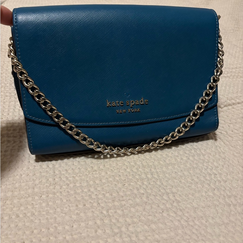 Kate Spade New York Carson Convertible Crossbody-color Dark Peacock - Picture 4 of 13